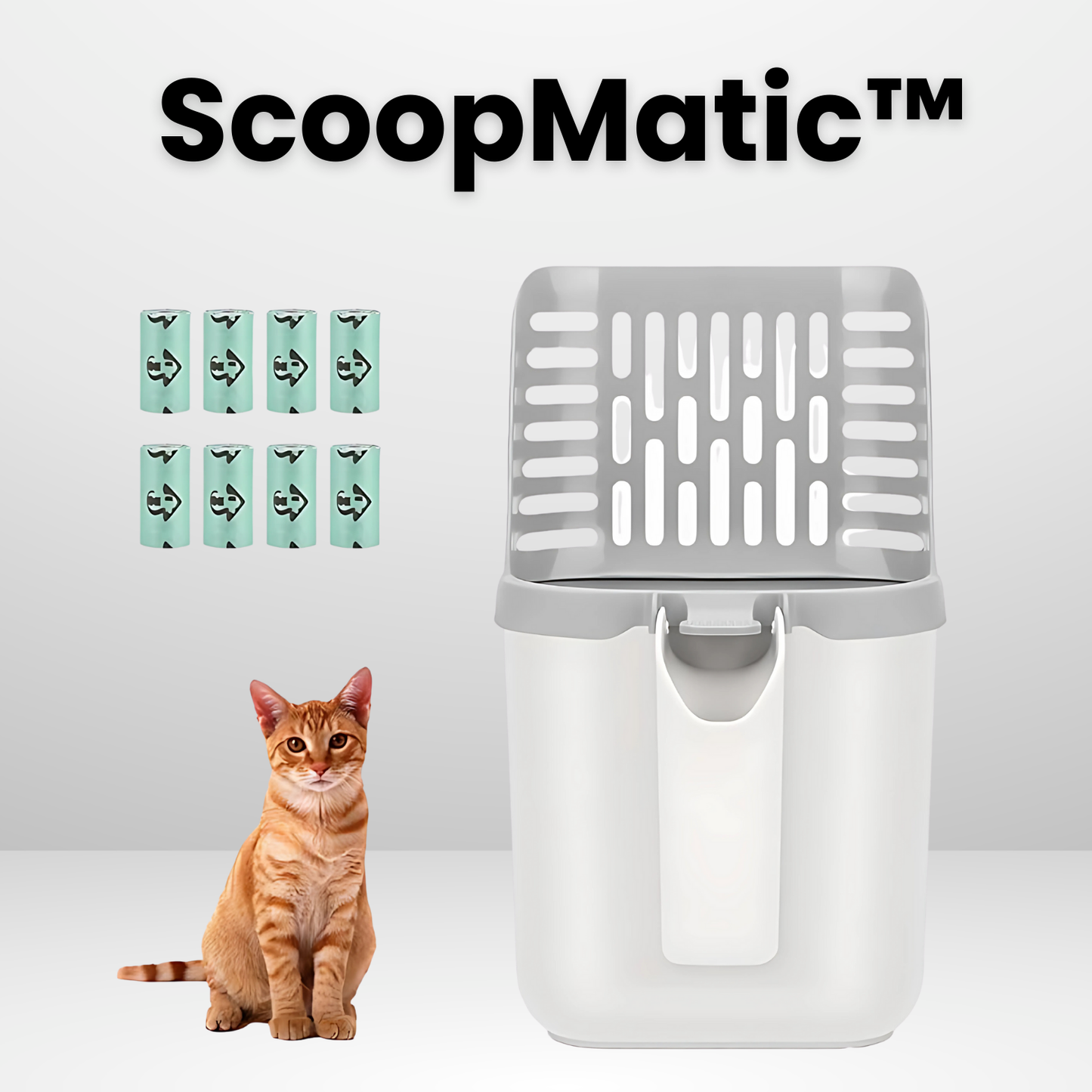 ScoopMatic™ Easy Litter Cleaning